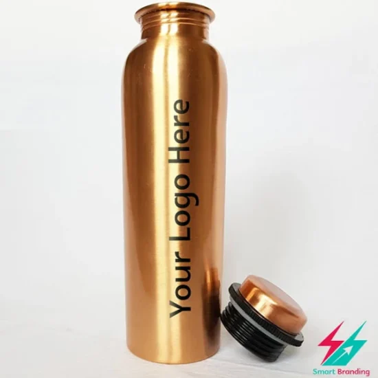 Custom Logo Printed Copper Bottle